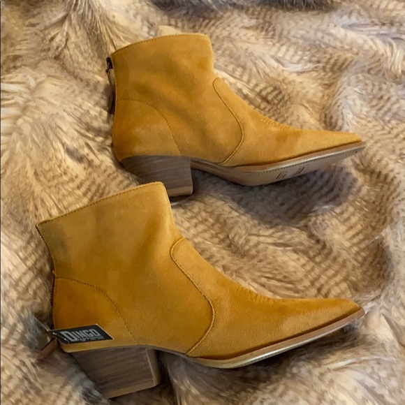 Dingo western bootie - mustard color - Picture 2 of 5
